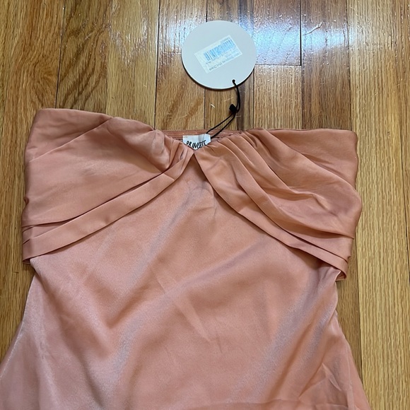 Princess Polly Irena Strapless Mini Dress Dusty Pink - Picture 3 of 7